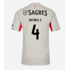 Benfica Antonio Silva #4 Borta Kläder 2025-26 Kortärmad